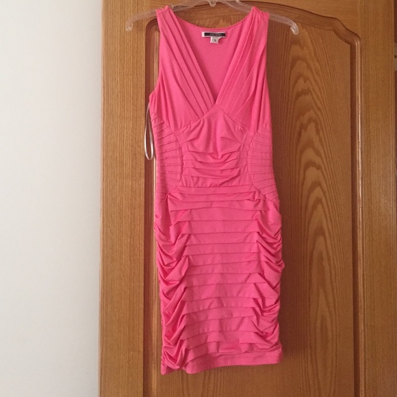 Summer pink dress