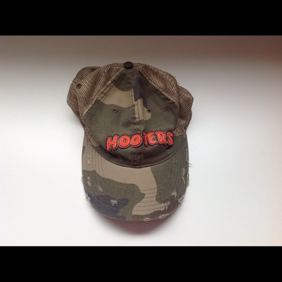 Hooters camouflage cap