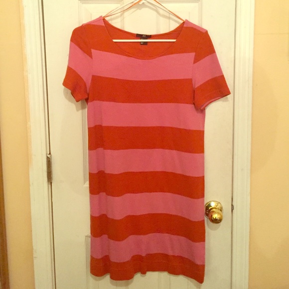 Striped H&M dress