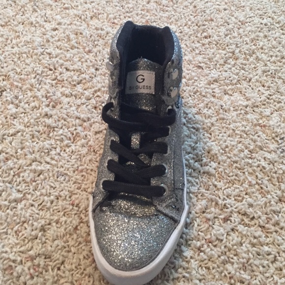 High Top shoes. Guess name brand - Picture 2 of 3