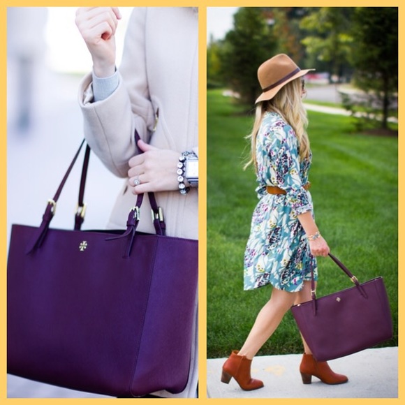 Tory Burch tote 💕 Beautiful tote for the summer!