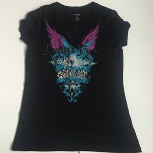 🎀Express Graphic Black Tee🎀