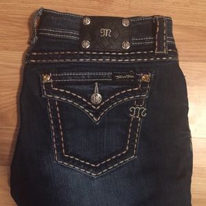 NEVER WORN. Miss Me skinny jeans