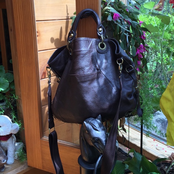 Kenar Leather shoulder bag