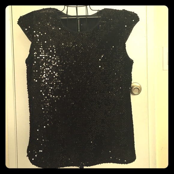 NWT Sequined Blouse