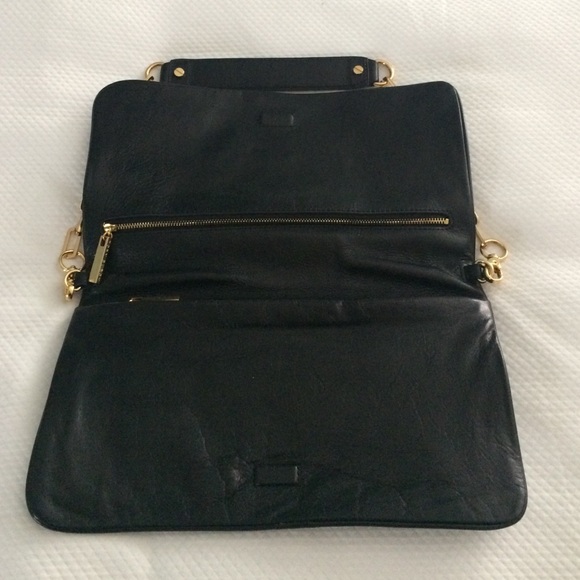 Tory Burch Reva Clutch, Black - Picture 2 of 3