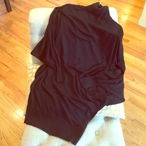 Black light weight turtle neck shirt/dress