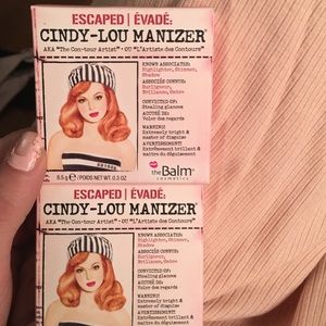 The balm blush glittery