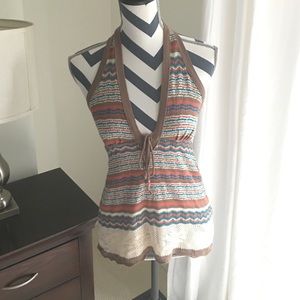 Knitted Halter Top
