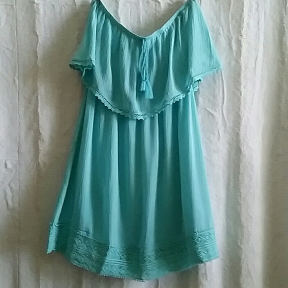 Flying Tomato Pale Turquoise Dress
