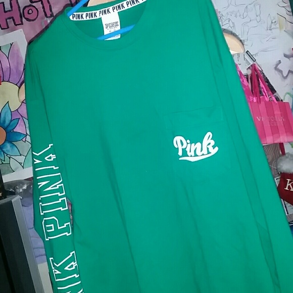 Pink brand new long sleeve