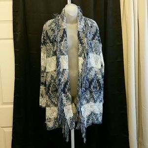 Long cardigan sweater