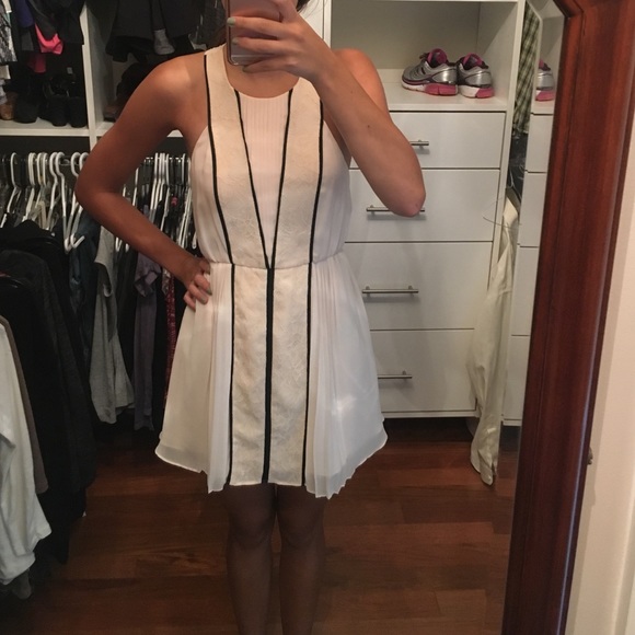 BCBG dress with open back!