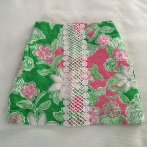 Lilly Pulitzer A-line Skirt, Size 4.