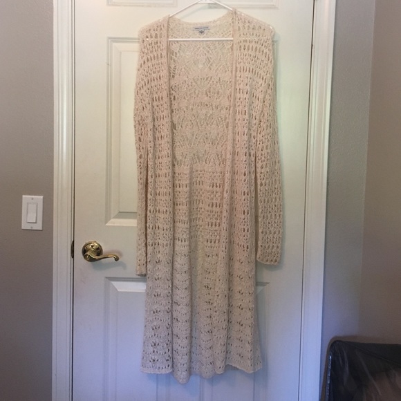 Long knit cardigan from American Eagle