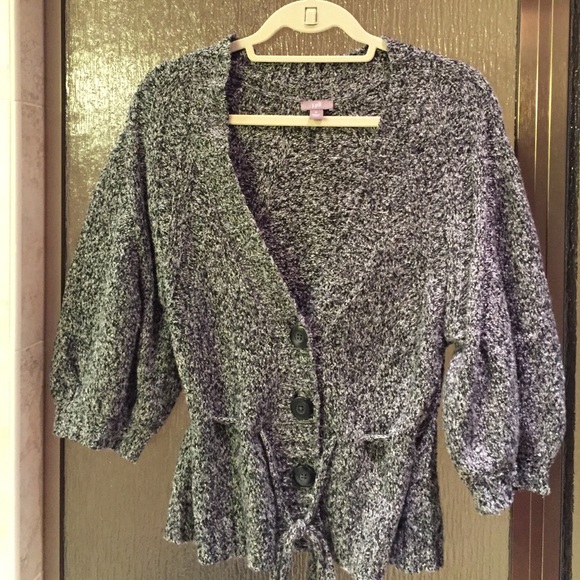J Jill Button Down Sweater