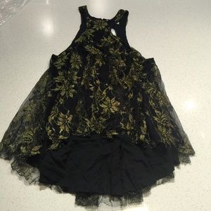 Free people high-low hem shirt