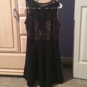 Windsor black skater dress