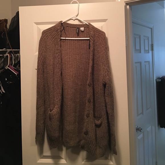 Oversized knit sweater