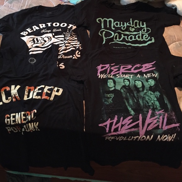 4 band shirts