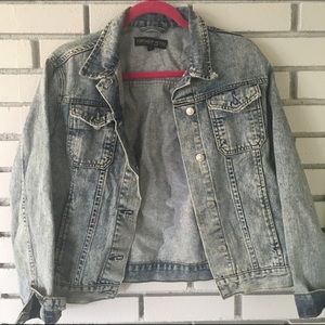 Topshop Denim Jean Jacket Women's Small