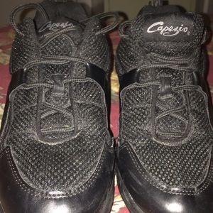 Capezio black jazz sneakers