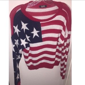 American flag sweater