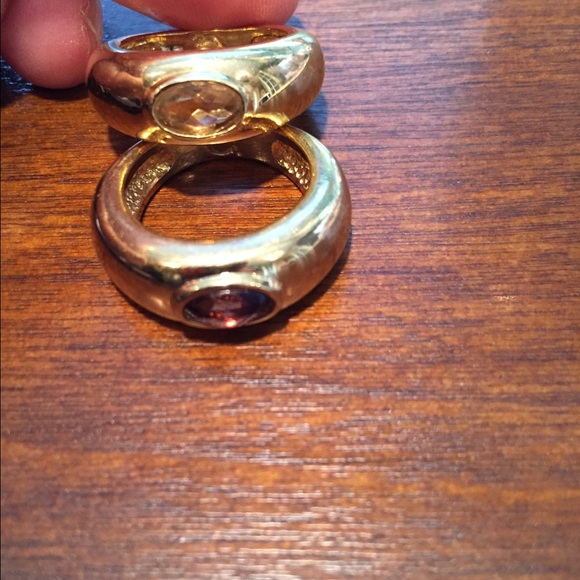 C.Wonder gold stackable rings. - Picture 4 of 4
