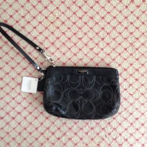NWT Coach wristlet