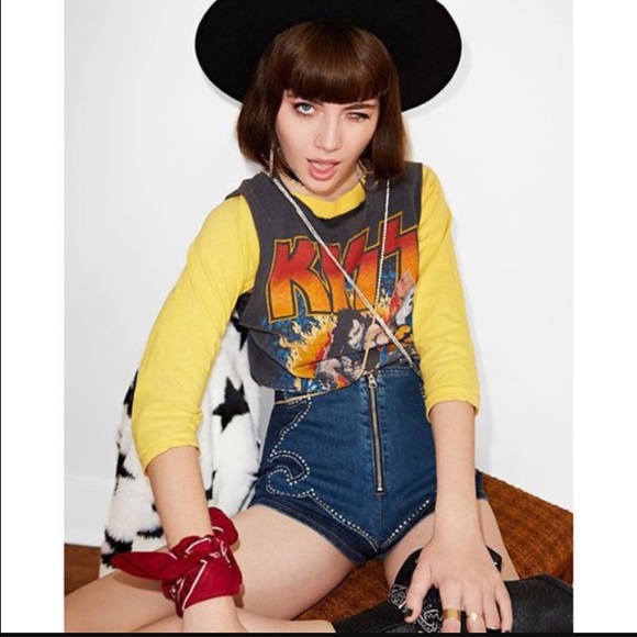 Nastygal Kerry Denim hot shorts