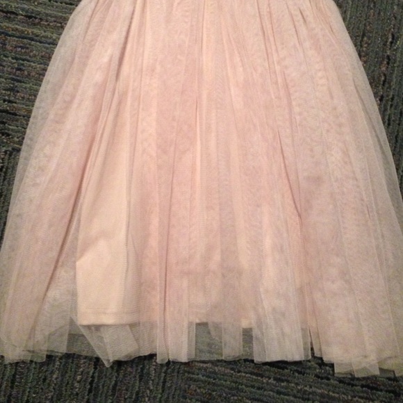 Black with pink tool bottom cut out dress - Picture 2 of 3