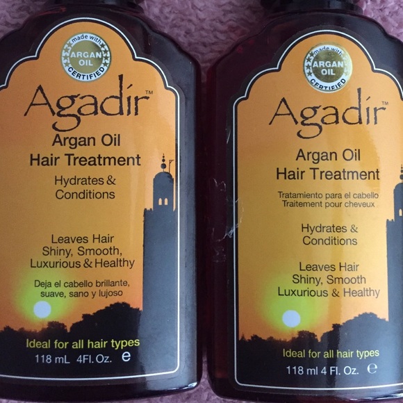 TWO 4oz Bottles Agadir Argan Oil Treatment - NEW! - Picture 2 of 4