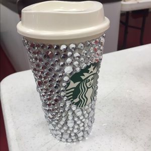 Bedazzled Starbucks reusable cup
