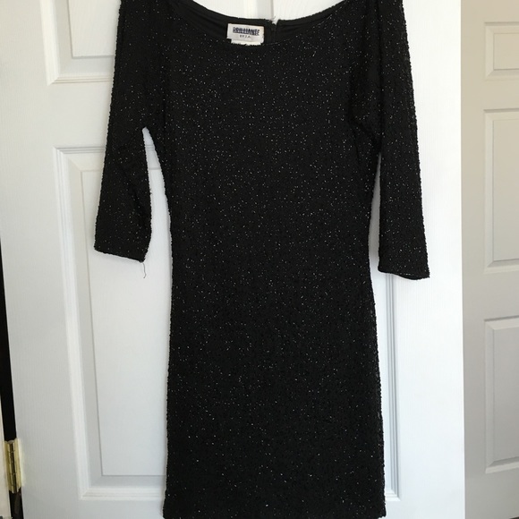Beaded cocktail dress