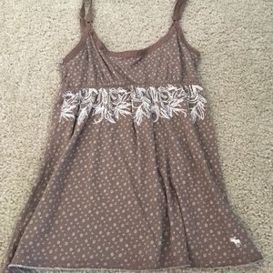Brown cami from Abercrombie