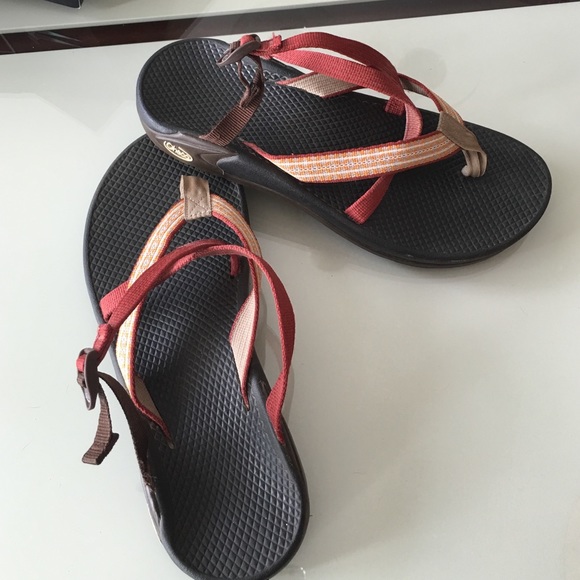 Chaco flip flop slides - great shape