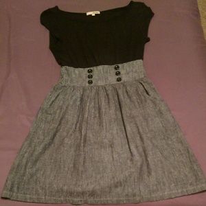 Two-toned dress