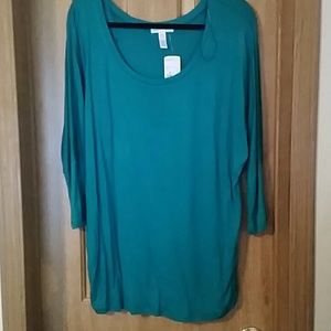 Bat wing forever 21 plus tee