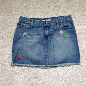 Abercrombie and Fitch denim skirt.