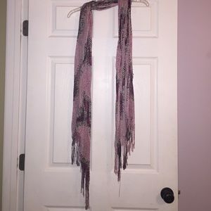 Beautiful multicolored animal print scarf
