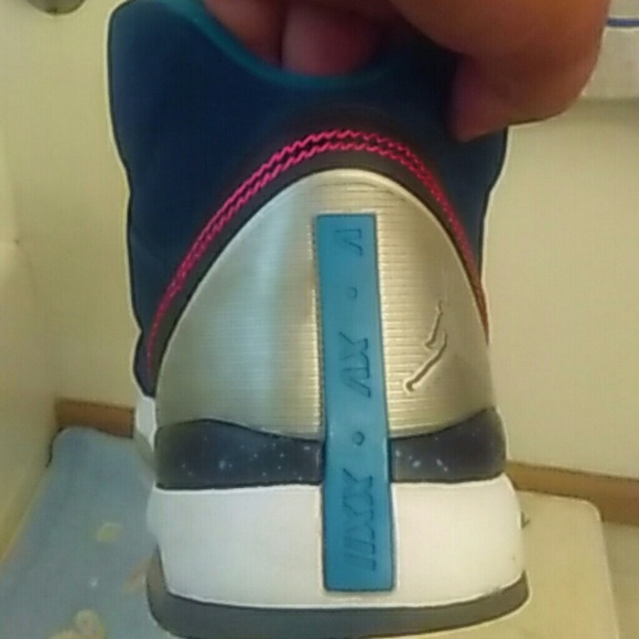 Air jordan remix blue suede - Picture 2 of 4