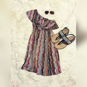 One Shoulder Summer Dress