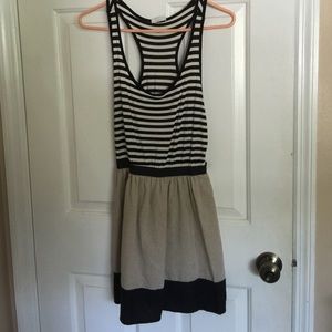 Racer back tank dress