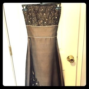 Small Black House White Market cocktail dress