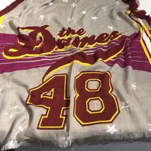 Varsity cotton scarf