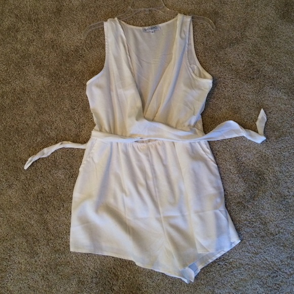 White romper