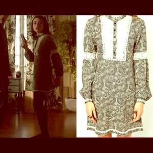 Tribal grunge dress (ASO Allison Argent)