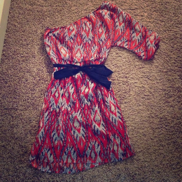 Francesca's One shoulder dress