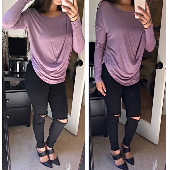 •LAST ONE • Lavender Top - Picture 2 of 4