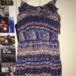 Aztec patterned sundress